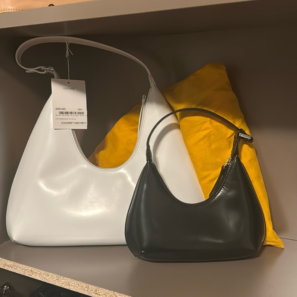 By far amber bag white and baby by far Amer bag black